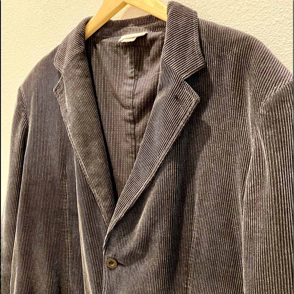 DKNY JEANS Men’s Black Corduroy Jacket XL